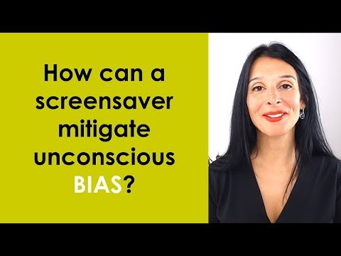 Inclusive Leadership Tips - How can a screensaver mitigate bias?