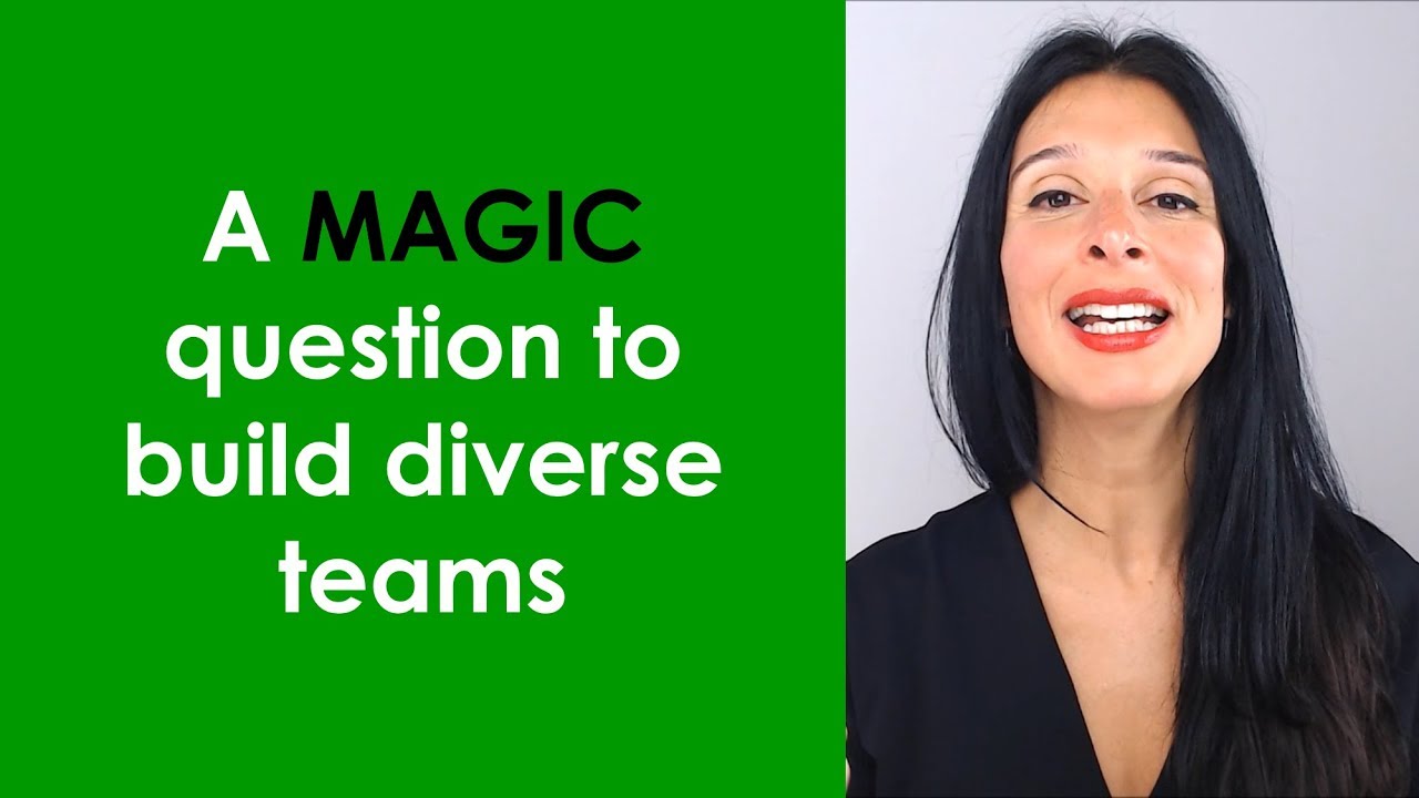 Consejos de liderazgo inclusivo: una pregunta mágica para construir equipos diversos
